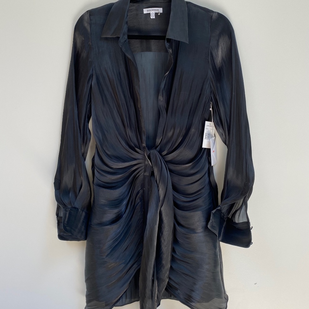 Good American Tie front dress